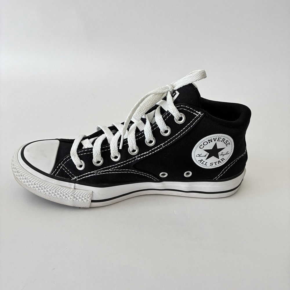 Converse Chuck Taylor All Star Malden Street Mid Canvas Sneakers Black Men's 7 - Picture 7 of 13